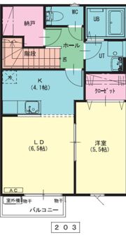 ディライトの間取り画像
