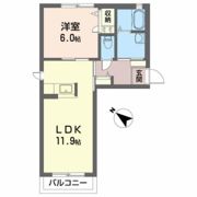 大日向ハイツDの間取り画像