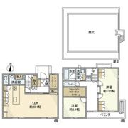 高坂戸建の間取り画像