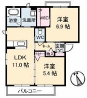 シャーメゾンForestの間取り画像