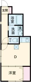 ラシーネ桑名の間取り画像
