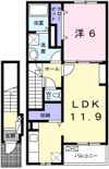 ミーテククルⅡの間取り画像