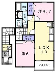 メゾンサニーの間取り画像