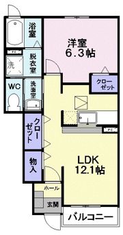 ボニ－トBの間取り画像