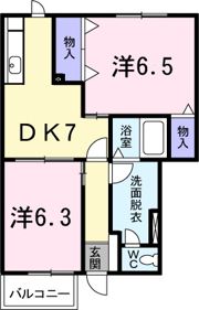 シャトーDEマロンの間取り画像