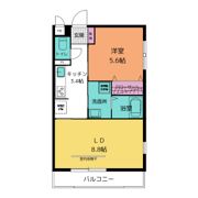 LAVIE長嶺（ラヴィ ナガミネ）の間取り画像
