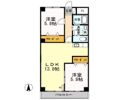 中御所グランバレー Aの間取り画像