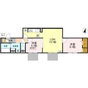 GRAMM奥海印寺 EASTの間取り画像