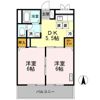 ヴィラ唐崎の間取り画像