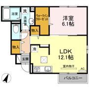 エスペランサ Aの間取り画像