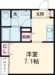 ラ・ポルテ大津の間取り画像