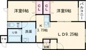PrimevereⅠ(プリムヴェール)の間取り画像