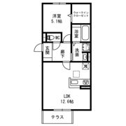 ミル ソレアードの間取り画像