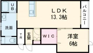 PrimevereⅡ（プリムヴェール）の間取り画像