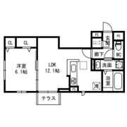 ミル ソレアードの間取り画像