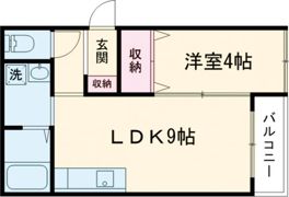 リヴェール長尾の間取り画像