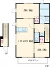 MISTRAL野里の間取り画像
