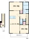 MISTRAL野里の間取り画像