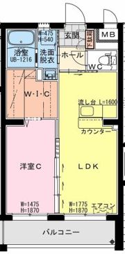 ヴァンテージ 祇園の間取り画像
