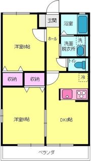 レジデンス牟礼南Bの間取り画像