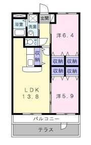 サンローズの間取り画像