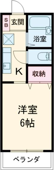 フラットAZの間取り画像