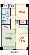 日神パレス拝島第2の間取り画像