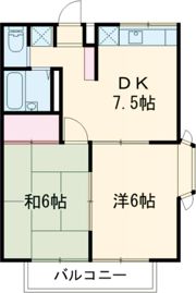 エステートピアⅡモリタの間取り画像
