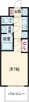 S-RESIDENCE堺浜寺broadの間取り画像