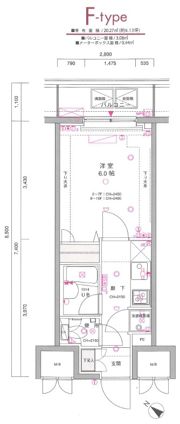 東京 蒲田 Square Towerの間取り画像