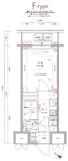 東京 蒲田 Square Towerの間取り画像