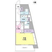 プレディアスタイル横濱沢渡の間取り画像