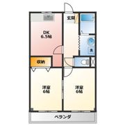フレグランスモリカワDの間取り画像