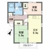 さくらハイツ Aの間取り画像