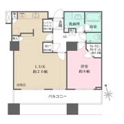 パークコート麻布十番ザ・タワーの間取り画像