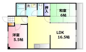 ロイヤルビューの間取り画像
