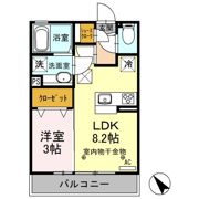 メゾン ボヌール Aの間取り画像