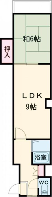 田雑ビルの間取り画像