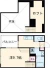 CERISIER島崎の間取り画像