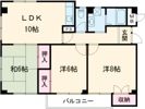 マイシティ101の間取り画像