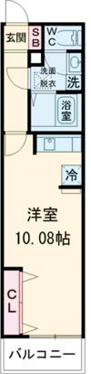 F+style藤井寺林2号館の間取り画像