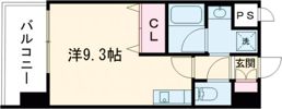 QREST熊本船場の間取り画像