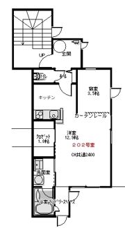 ナチュリラBの間取り画像