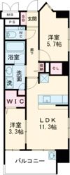 アクタス籠町グランミライの間取り画像