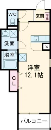 F+style狭山・池尻中2号館の間取り画像