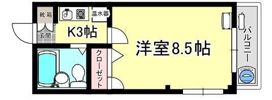 ムトーハイツの間取り画像