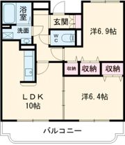 クレストの間取り画像