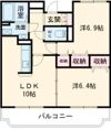クレストの間取り画像