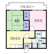 中央マンション松阪の間取り画像