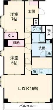 ハイタウンソレイユの間取り画像